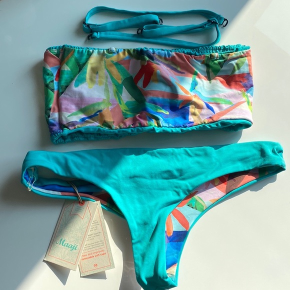 Aquatic maaji bikini top large bn - Picture 4 of 5